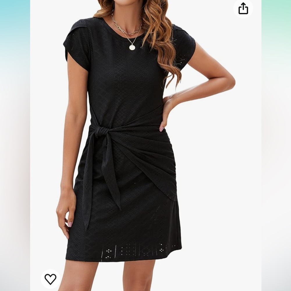 Brand new eyelet t-shirt dress